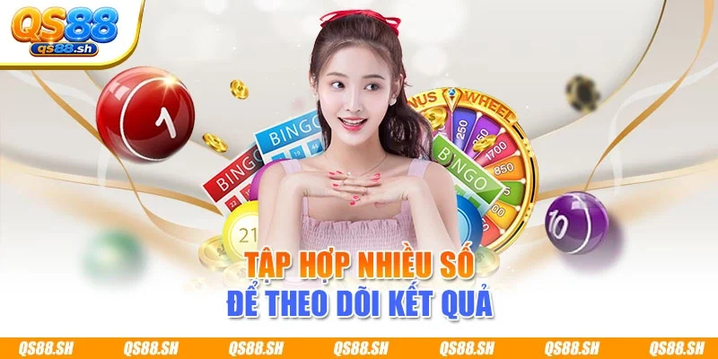 Tập hợp nhiều số để theo dõi kết quả