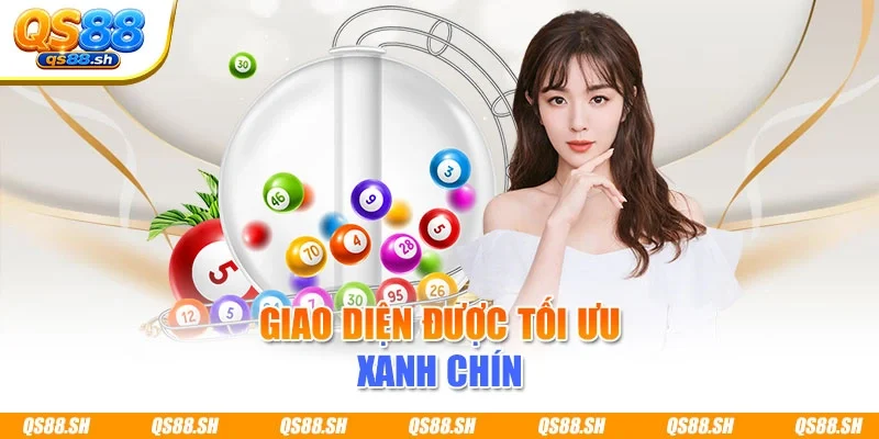 Giao diện được tối ưu xanh chín